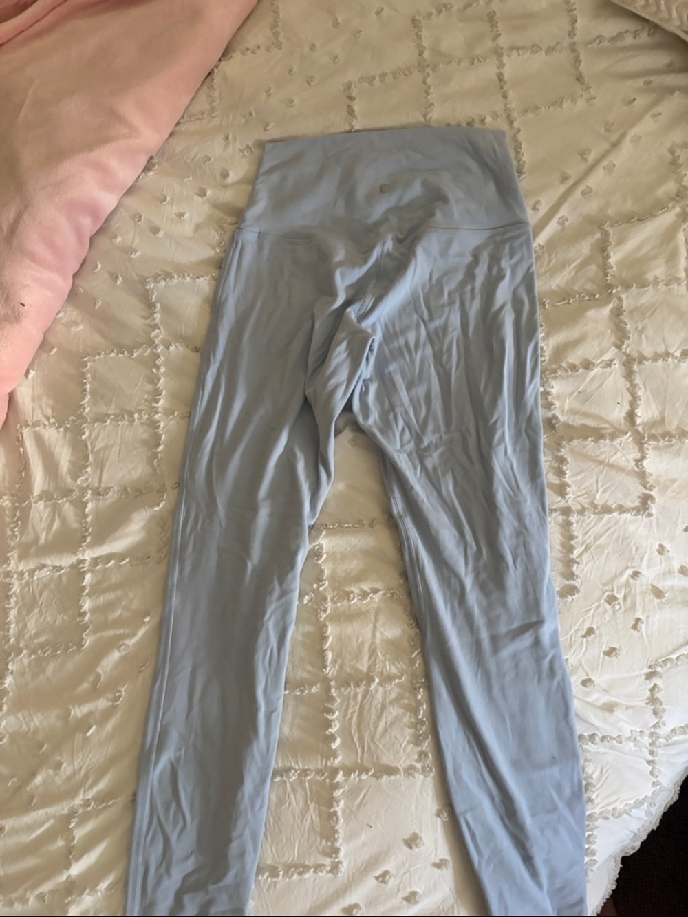 lululemon athletica Light Blue High-Waist Leggings